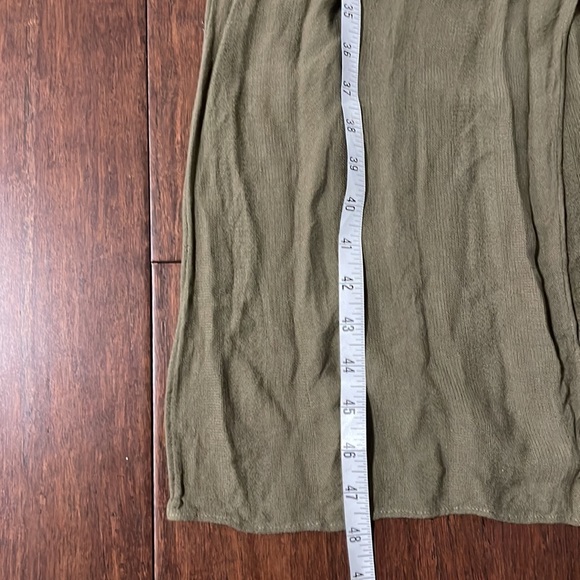 Zara rayon sleeveless belted shirt dress - Picture 11 of 13